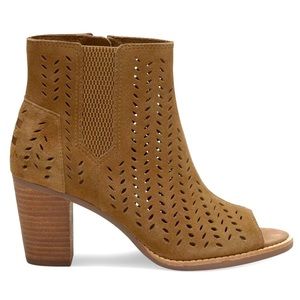 TOMS Majorca Peep Toe Boots